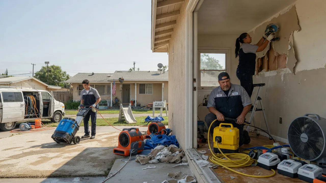 Water Damage Restoration in Danciger, TX near me